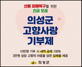 의성군고향사랑기부제