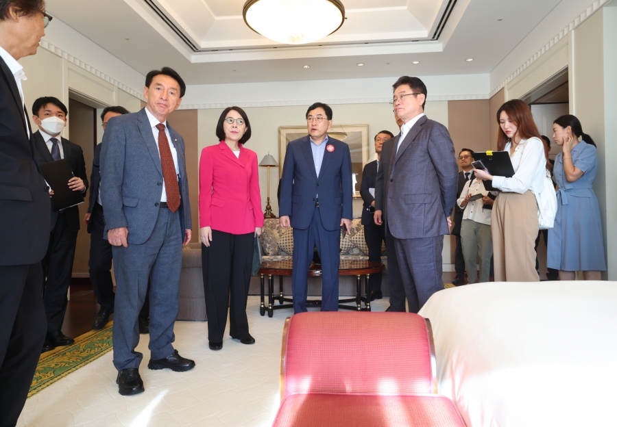 APEC 정상회의 관련 서울소재 정상급 숙박시설 방문.jpg
