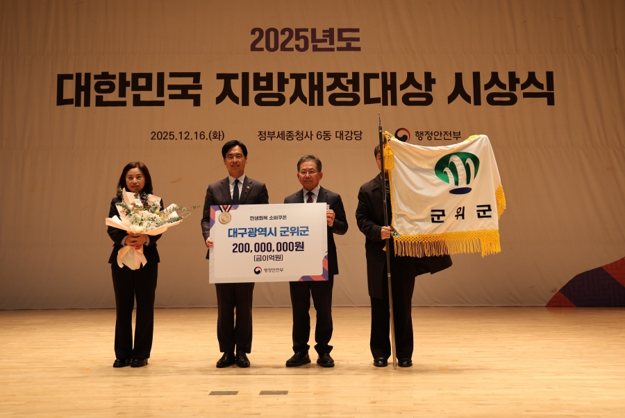 대구 군위군, 2025년 대한민국 지...