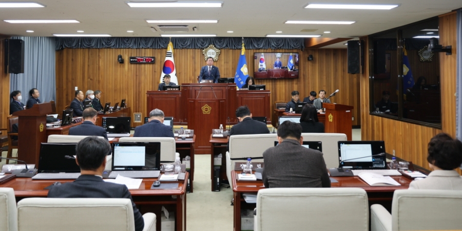 울진군의회, 제289회 임시회 폐회.JPG